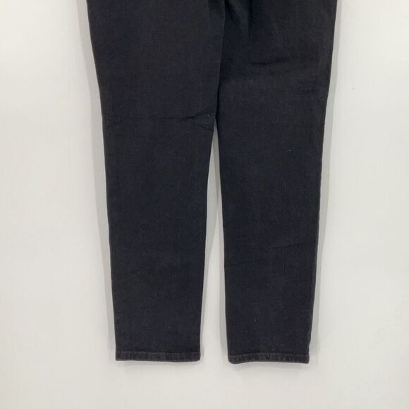 NWT Everlane Black Denim Organic Cotton The Slim Fit Cropped Jeans Size 30x32 - Picture 8 of 14